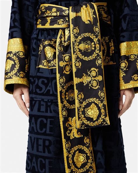 versace baroque inspired dresses|Versace baroque bathrobe price.